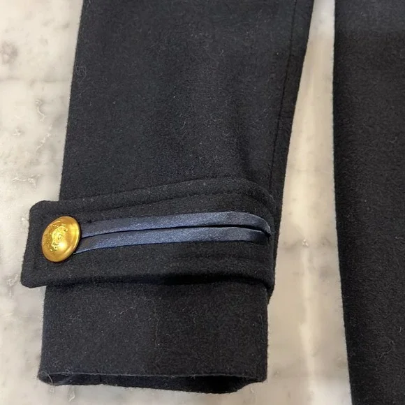 Nautica Military Nautical Style Wool Pea Coat - Picture 5 of 14
